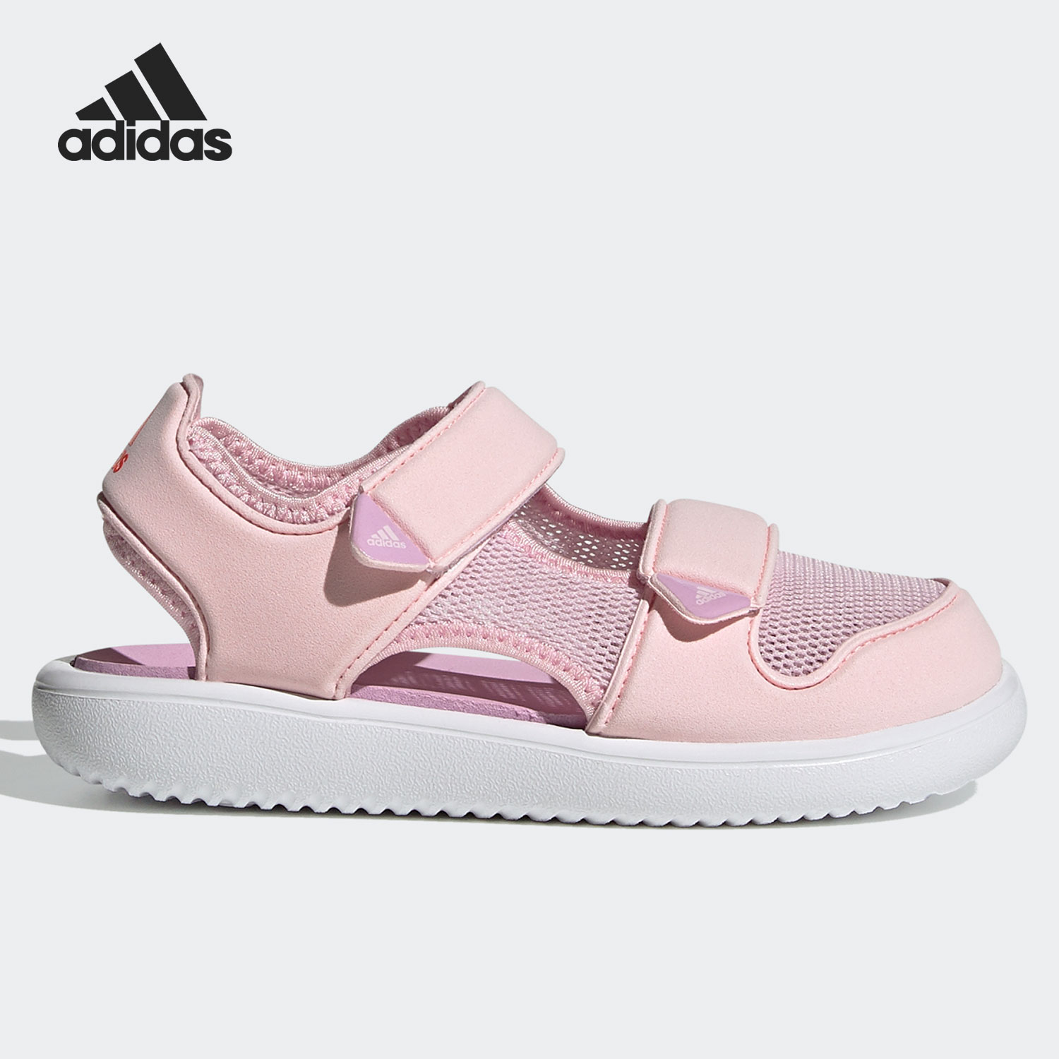 Adidas/阿迪达斯正品 夏季新款女童鞋包头凉鞋儿童学生GX2475