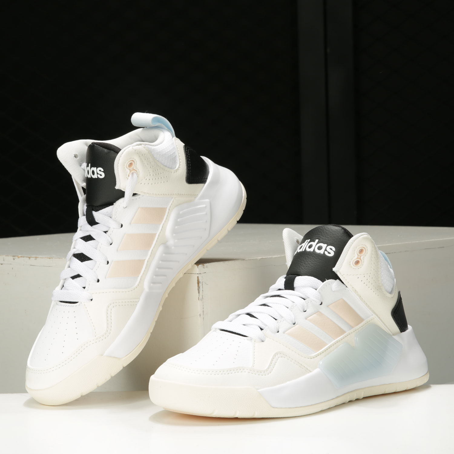 Adidas/阿迪达斯正品 NEO PLAY9TIS 2.0女子缓震运动鞋 G55059-图1