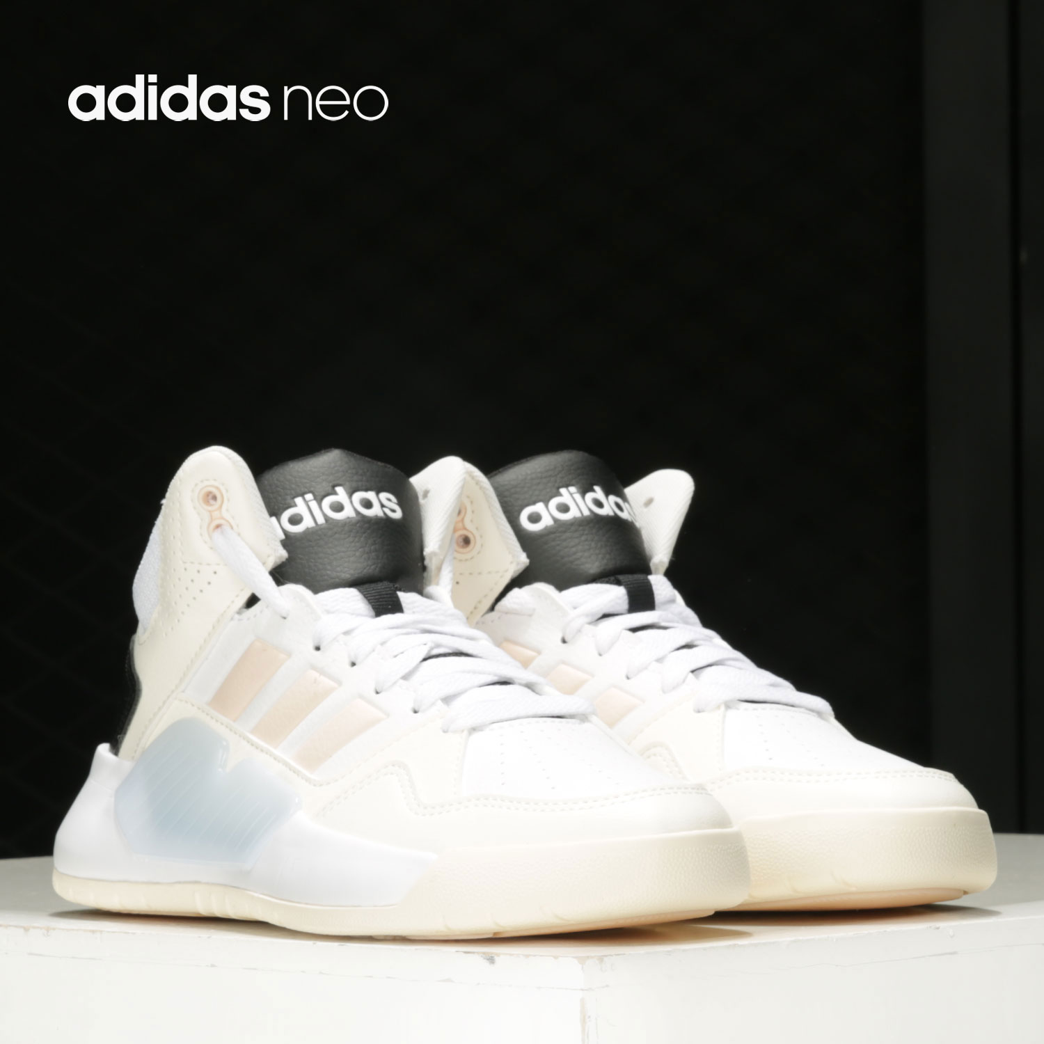 Adidas/阿迪达斯正品 NEO PLAY9TIS 2.0女子缓震运动鞋 G55059-图0