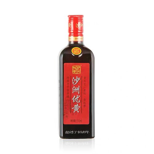 沙洲优黄 精品三年陈黄酒苏州特产大米黄酒整箱六瓶装510mL*6 - 图2