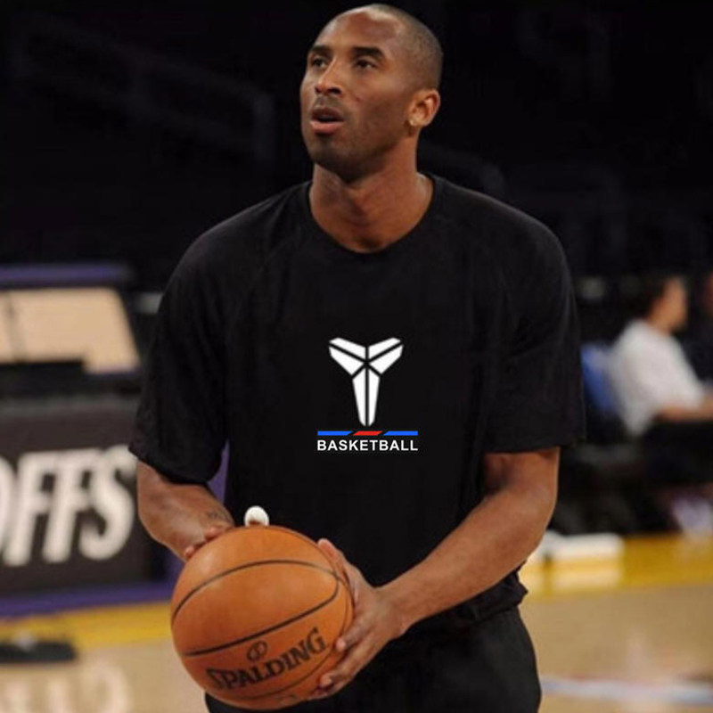 科比曼巴精神纪念短袖t恤潮牌 闪电战地T恤