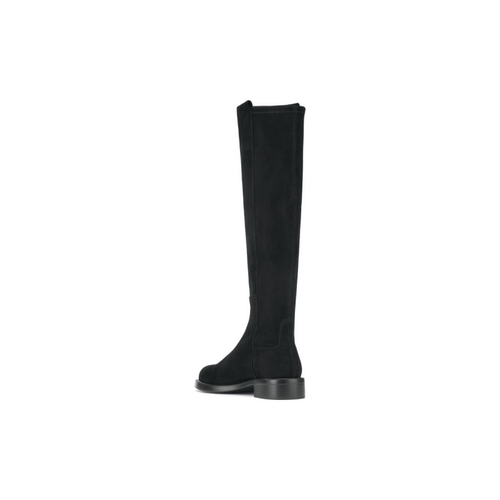 SW 5050 GISELE KNEE-HIGH BOOT 低跟拼接长筒靴女 - 图2