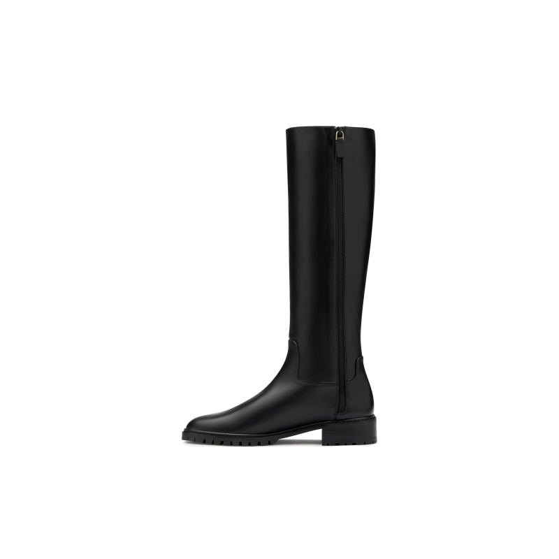 SW CITY ZIP KNEE-HIGH BOOT 秋冬圆头及膝靴长筒靴骑士靴女,淘宝优惠券,粉丝福利购,淘宝优惠卷