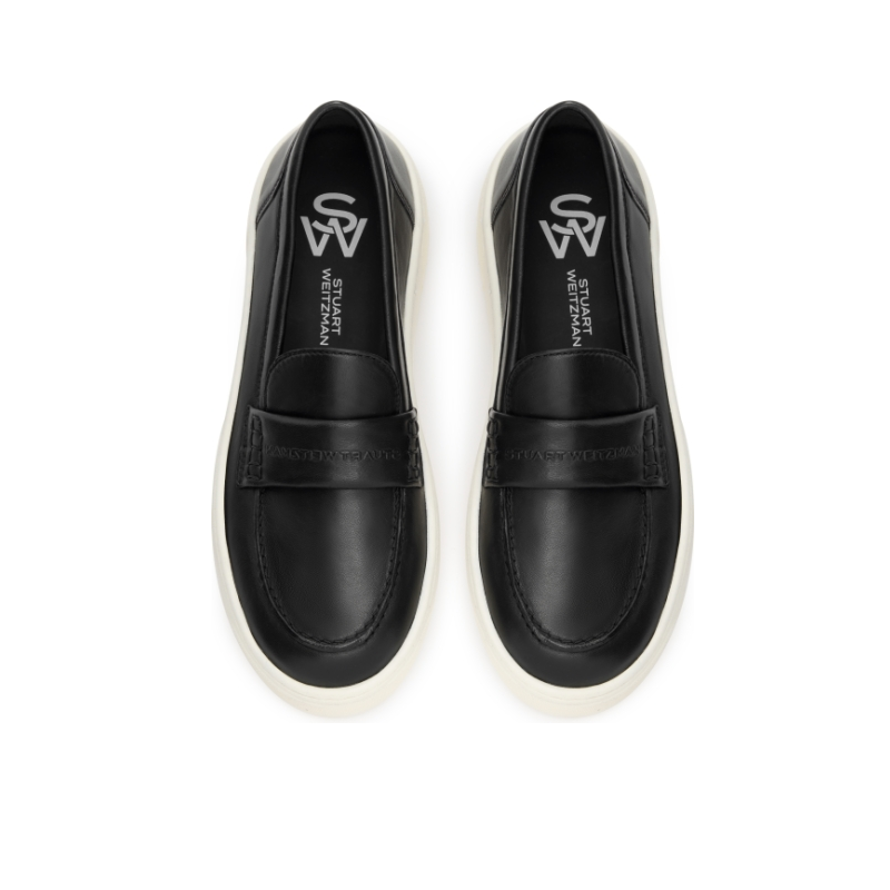 【春夏新品】SW COURTSIDE LOAFER 24春夏新款一脚蹬厚底乐福鞋 - 图3