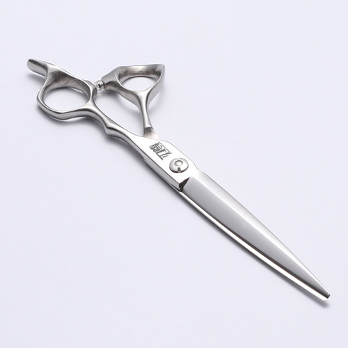 7寸大切口综合剪滑剪点剪专用平剪专业发型师手型剪刀理发大剪刀 - 图2