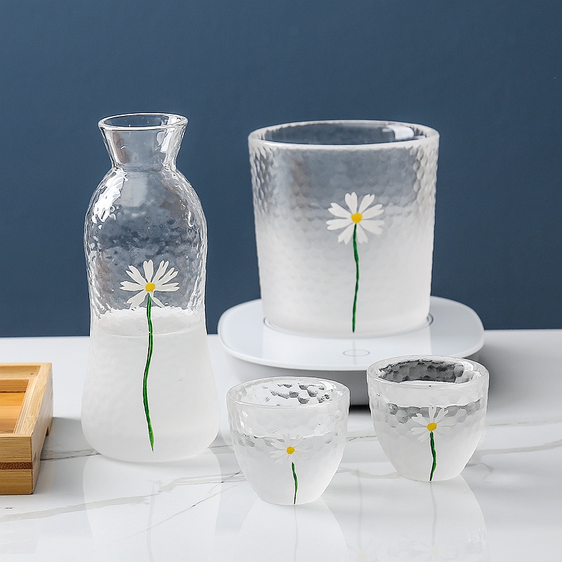 云雾玻璃小酒杯家用一两一口杯酒盅酒壶烫酒壶温酒器清酒壶清酒杯,淘宝优惠券,粉丝福利购,淘宝优惠卷