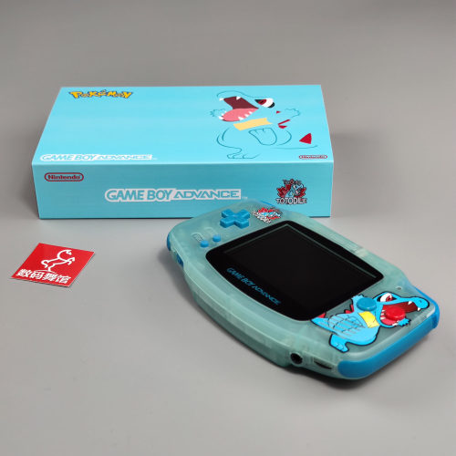GBA GAMEBOY advance游戏机 彩色 高亮 SP NDSLPSP 小巨鳄 - 图1
