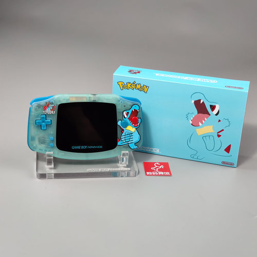 GBA GAMEBOY advance游戏机 彩色 高亮 SP NDSLPSP 小巨鳄 - 图0