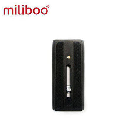 miliboo米泊三脚架 MYT805/806 云台快装板相机独脚架通用快装板 - 图1