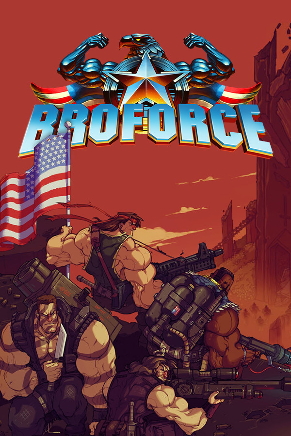 PC中文正版 steam平台 国区 联机游戏 武装原型 Broforce - 图2