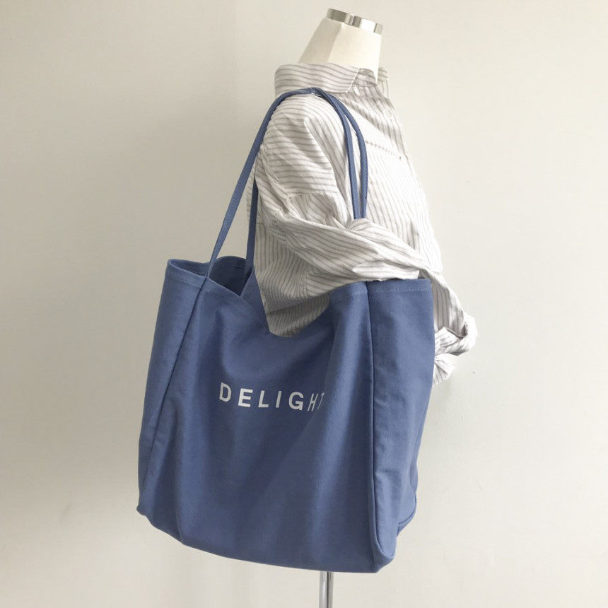 韩国ins慵懒风帆布包女文艺单肩包 美宫坊女士包袋