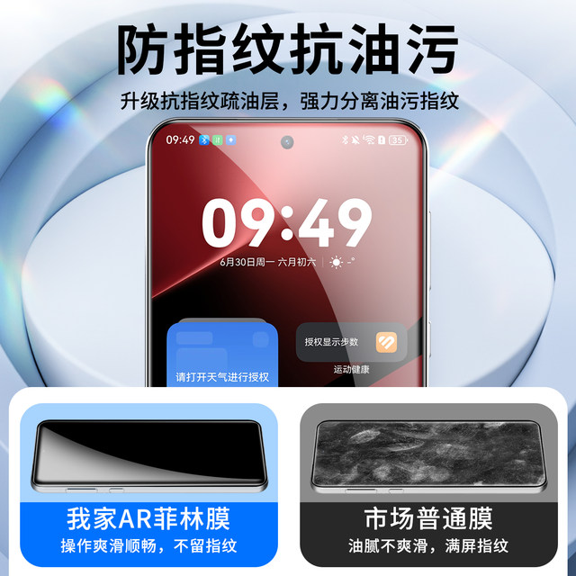 Suitable for Huawei P80PRO anti-reflective anti-reflective protective film