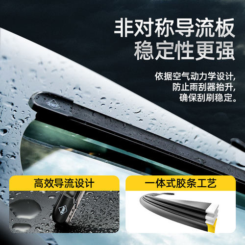 法雷奥SWF原装雨刮器适用方程豹5 豹8 钛3 钛7静音无骨雨刷片条 - 图0