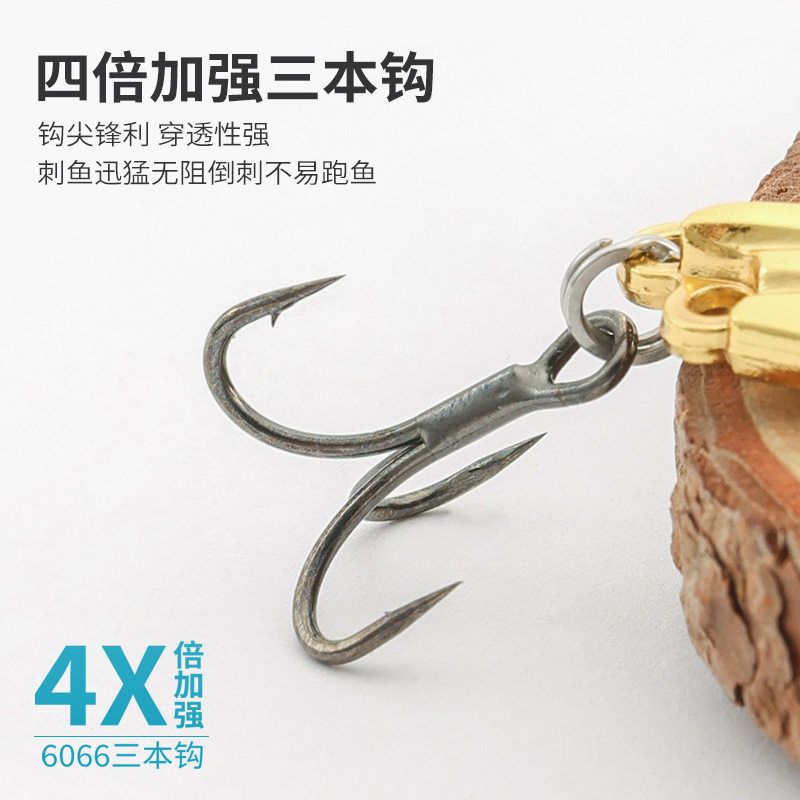 远投路亚饵铁板VIB金属亮片飞狗疯狗假饵全泳层翘嘴鲈鱼拟饵海鲈 - 图2