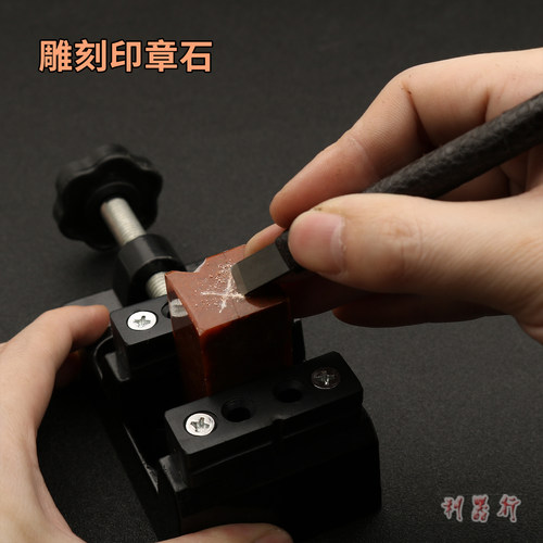 核雕夹床铝合金平口钳精密迷你台虎钳小型台钳夹钳桌虎钳文玩夹床 - 图2