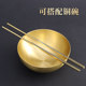 Indoor household solid brass chopsticks for worshiping Buddha