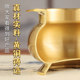Antique incense burner pure brass home interior