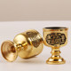 Incense Burner Set Pure Copper Fruit Plate Water Cup Lucky Candle