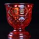 Crystal offering cup, offering Buddha water cup, three-cup set, tribute cup, tea cup