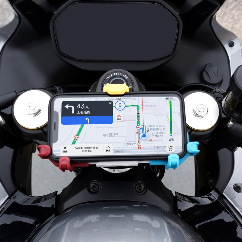 tacx五匹qj赛600摩托车手机支架 睿展车品自行车手机架