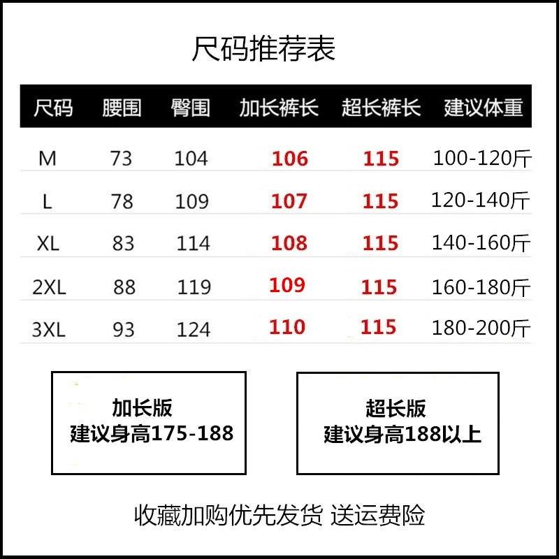 男裤加长版瘦高个子190青少年宽松牛仔裤子男生直筒薄款115春夏季-图0