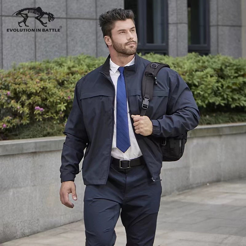 猛虎营藏蓝色户外日常通勤徒步夹克外套运动体能教官作训服男春秋,淘宝优惠券,粉丝福利购,淘宝优惠卷