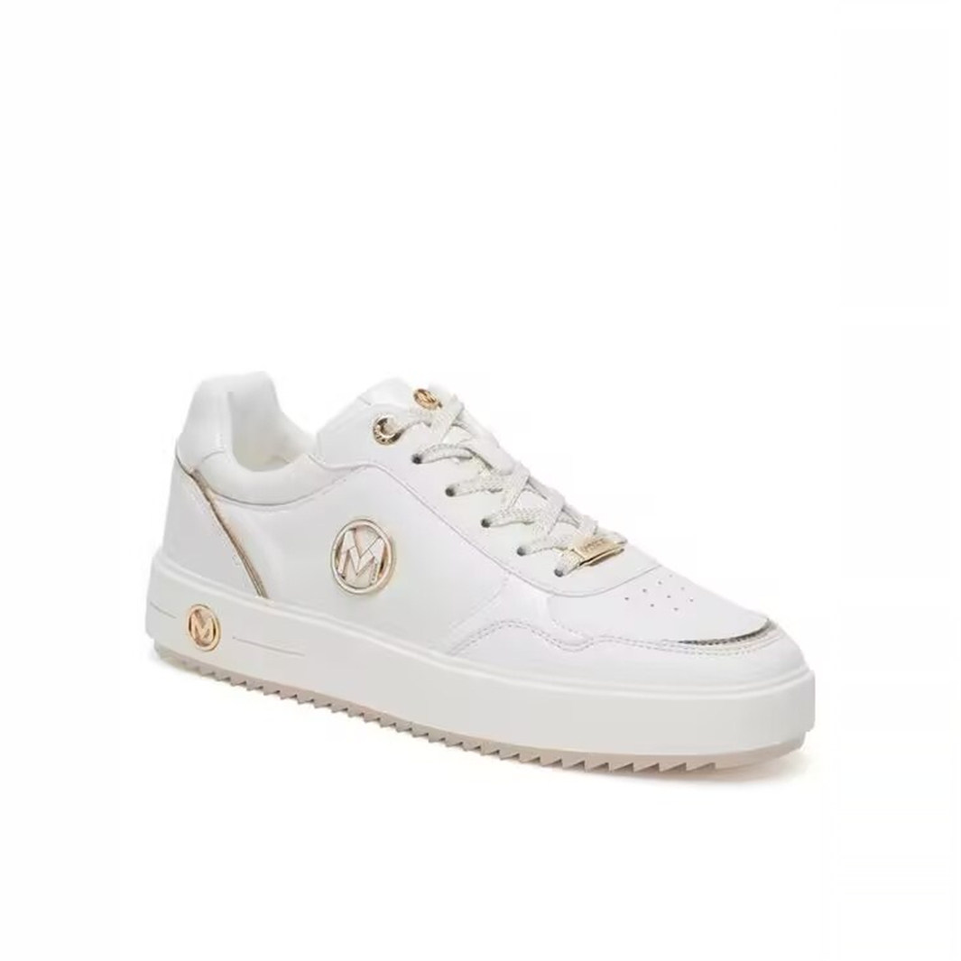 出荷兰单百搭运动鞋女鞋革面拼接复古休闲鞋厚底舒适时尚低帮板鞋 - 图3