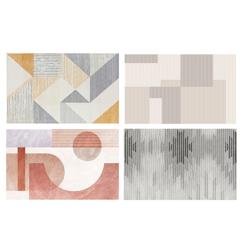 [林依轮直播间]客厅侘寂风地毯轻奢简约防水防油污沙发茶几垫