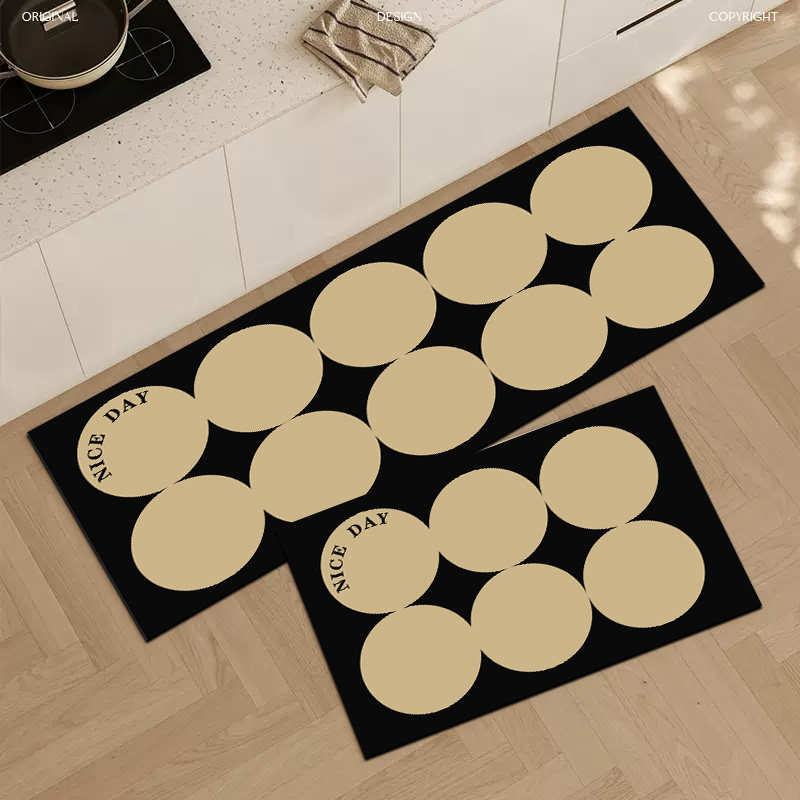 厨房地垫防滑防油可擦免洗长条脚垫子硅藻泥厨房地垫吸水防脏地毯,淘宝优惠券,粉丝福利购,淘宝优惠卷