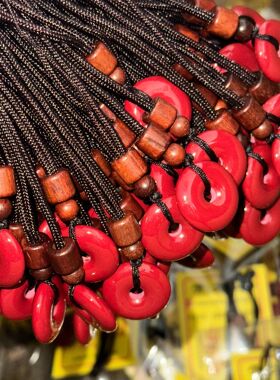 10紫金砂朱砂平安扣吊坠礼品装男女款紫金砂随身挂件本命年项链