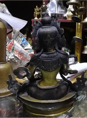 尼泊尔铜佛像金刚萨缍金刚萨埵
