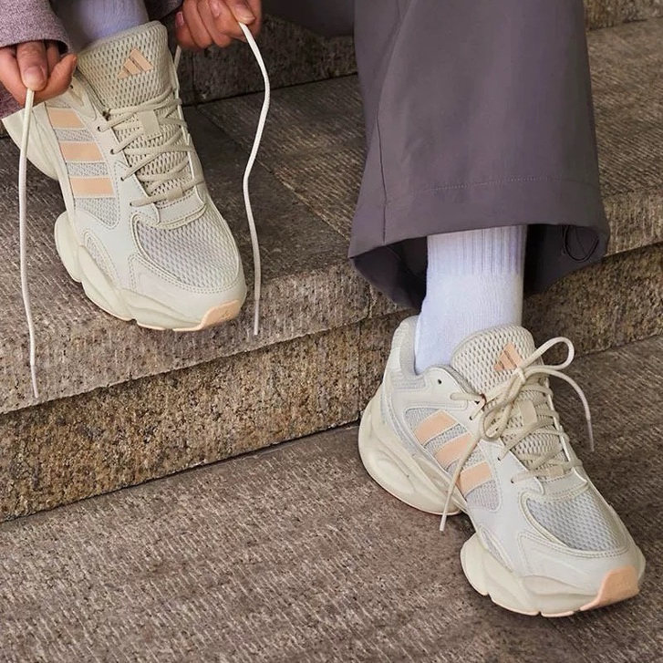 Adidas阿迪达斯CLIMA RUNNER男女款缓震复古运动休闲老爹鞋JR6332 - 图2