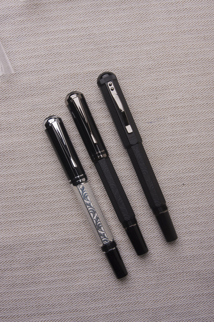 胖叔钢笔末匠P138新款活塞墨水笔大容量金属笔杆bock钢尖鸡尾 - 图0