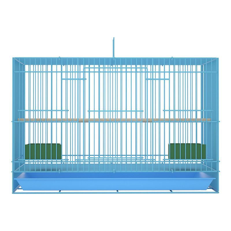 八鸟哥专用鸟笼新型生态金属鸽子笼大号虎皮鹦鹉鸽子繁殖笼带厕所 - 图3