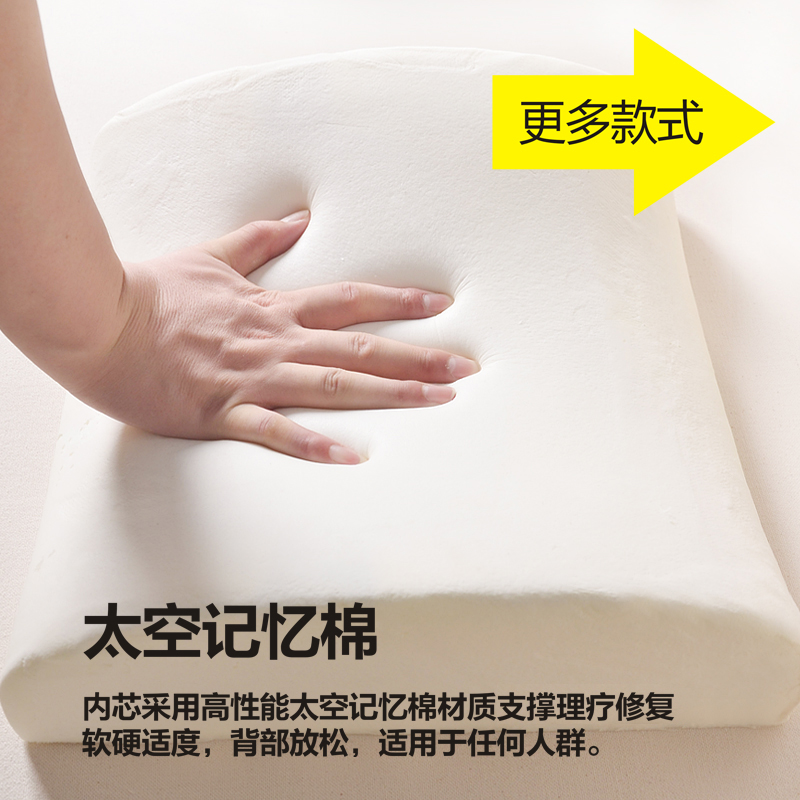 棉麻靠枕卡通腰靠办公室腰枕记忆棉靠背腰垫汽车沙发抱枕护腰靠垫 - 图2