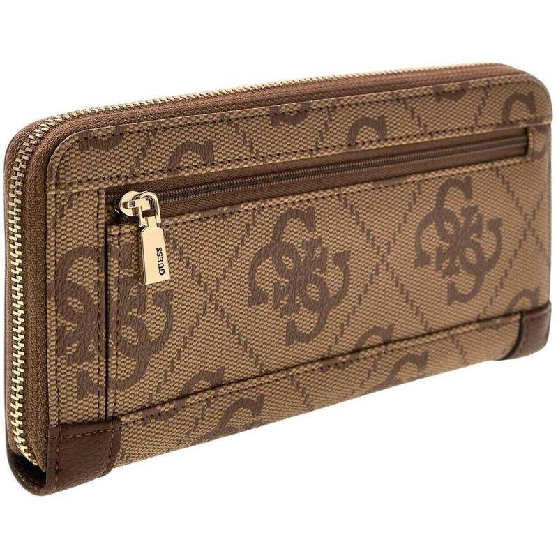 代购GUESS女士长款钱包多卡位收纳硬币隔层拉链设计,淘宝优惠券,粉丝福利购,淘宝优惠卷