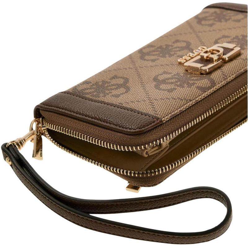 代购GUESS女士长款钱包多卡位收纳硬币隔层拉链设计,淘宝优惠券,粉丝福利购,淘宝优惠卷