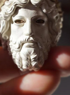 希腊神话宙斯戒指烧白工艺小众