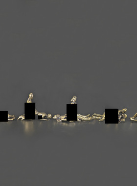 复古白铜黄铜做旧搞怪人物雕像黄铜质感收藏装饰创意个性小摆件款