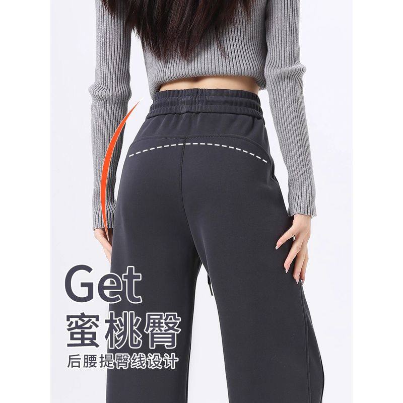 女童加绒冬季裤子2025新款儿童秋冬加厚大童一体羊羔绒休闲阔腿裤,淘宝优惠券,粉丝福利购,淘宝优惠卷