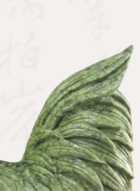 天然玉石鸡公金鸡报喜手工雕刻抛光打磨精工摆件高档礼品家居摆设