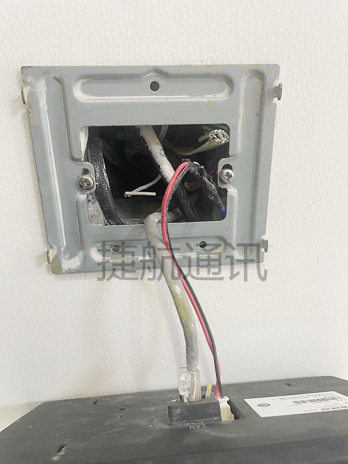 海康威视终端室内机挂板KH6350-C2/DS-KH8540-C1门铃电话支架底座 - 图2