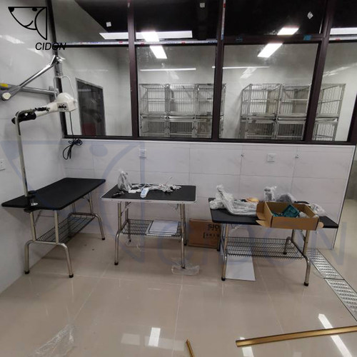 春舟不锈钢折叠宠物洗澡台美容台美容桌N-301中大型犬狗狗美容桌 - 图0