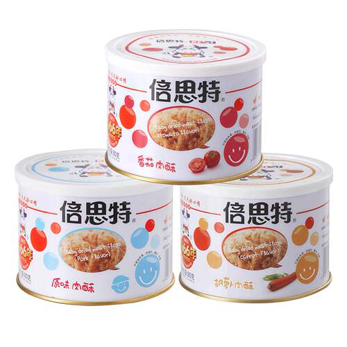 【倍思特】台湾肉酥拌饭猪肉松高蛋白儿童早餐台湾肉松罐装80g - 图3