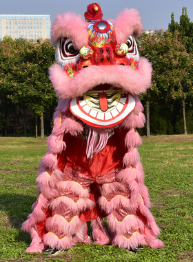 可眨眼佛山醒狮单人舞狮全套