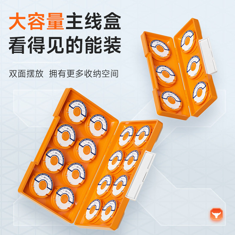 佳钓尼主线轴收纳盒主线盒大容量钓鱼线组垂钓用品多功能鱼线渔具,淘宝优惠券,粉丝福利购,淘宝优惠卷