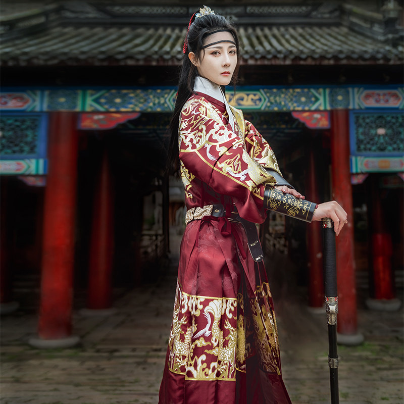 瑞龙吟丨如梦霓裳原创明制秋男汉服 如梦霓裳汉服