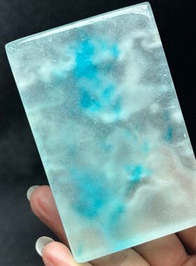 精品冰种翡翠雕刻飘花花鸟牌吊坠玉佩玉牌男女同款颈饰饰品送礼盒