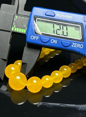 经典简约百搭黄翡串珠短款项链气质优雅风锁骨链复古宫廷风