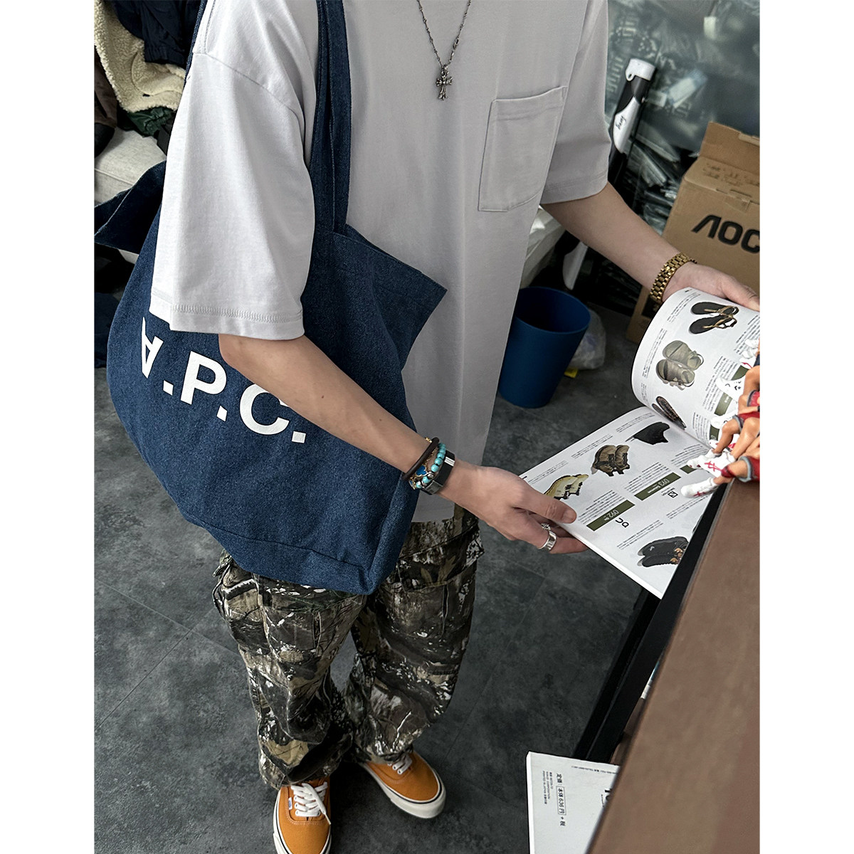 SKASEE 重磅300G精梳纯棉短袖T恤男潮宽松三针五线纯色口袋打底衫,淘宝优惠券,粉丝福利购,淘宝优惠卷